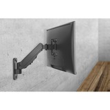 Digitus Universal Single Monitorhalter mit Gasdruckfeder, Monitorhalterung schwarz