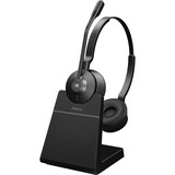 Jabra Engage 55 SE - USB-A MS Stereo, Headset schwarz, Stereo, USB-A, MS, mit Ladestation