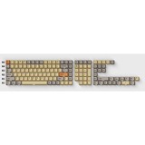 Keychron OEM Dye-Sub PBT Full Keycap-Set - Wheat Grey, Tastenkappe gelb/grau, 137 Stück, US-Layout (ANSI)