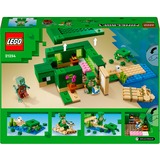 LEGO 21254 Minecraft Das Schildkrötenstrandhaus, Konstruktionsspielzeug 