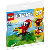 LEGO 30581 Creator Tropischer Papagei, Konstruktionsspielzeug