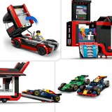 LEGO 60445 City F1 Transporter mit RB20 & AMR24 F1 Rennautos, Konstruktionsspielzeug 