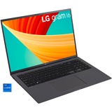 LG gram 16Z90R-G.AD7CG, Notebook grau, Windows 11 Home 64-Bit, 2 TB SSD