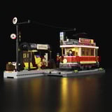 Lumibricks Historische Straßenbahn und Bahnhof, Konstruktionsspielzeug 