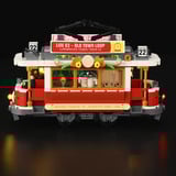 Lumibricks Historische Straßenbahn und Bahnhof, Konstruktionsspielzeug 