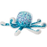 NICI Atlantic Friends Oktopus, Kuscheltier blau/weiß, 28 cm