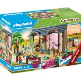 PLAYMOBIL 70995 Country Reitunterricht mit Pferdeboxen, Konstruktionsspielzeug