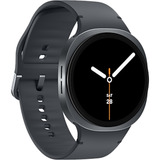 SAMSUNG Galaxy Watch8, Smartwatch dunkelgrau, 44 mm, Sport Band M/L