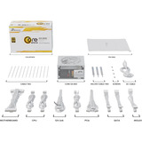 Seasonic CORE GX-850-V2-WHITE 850W, PC-Netzteil weiß, 1x 12-Pin High Power GPU, 2x PCIe, Kabalmanagement, 850 Watt