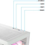 Thermaltake FTW A-Line 5060 Snow, Gaming-PC weiß/transparent, Windows 11 Home 64-Bit