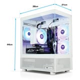 Thermaltake FTW A-Line 5060 Snow, Gaming-PC weiß/transparent, Windows 11 Home 64-Bit