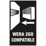 Wera Kraftform Kompakt VDE 16 extra slim 1 Tool Finder, 16-teilig, Schraubendreher rot/gelb, inkl. Steckgriff, Phasenprüfer, VDE-Wechselklingen