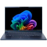 Acer Swift GO 16 AI OLED (SFG16-A71-R505), Notebook blau, AMD Ryzen AI 9 465, AMD Radeon 880M, 16 GB LPDDR5X, 512 GB (512 GB SSD), Windows 11 Home