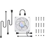 Alphacool Apex Stealth Metall Aurora 120, Gehäuselüfter chrom, 120 mm