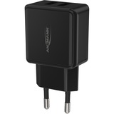 Ansmann Home Charger HC212, Ladegerät schwarz, intelligente Ladesteuerung