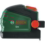 Bosch Maßband 5m / 16 ft + Bleistiftclip, Bandmaß grün/schwarz