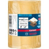 Bosch Professional Expert C470 Schleifblatt, 115mm, K180 5 Meter Rolle, für Schwingschleifer, zum Handschleifen