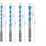 Bosch Professional Expert HEX-9 MultiConstruction Bohrer-Satz, 4-teilig Ø 5,5 / 6 / 7 / 8mm