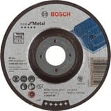 Bosch Schruppscheibe Best for Metal, Ø 125mm, Schleifscheibe Bohrung 22,23mm, A 2430 T BF, gekröpft