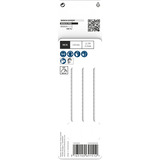Bosch Stichsägeblatt T 302 H Clean for PVC, 132mm 3 Stück