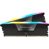 Corsair DIMM 48 GB DDR5-7000 (2x 24 GB) Dual-Kit, Arbeitsspeicher schwarz, CMH48GX5M2B7000C40, Vengeance RGB, INTEL XMP