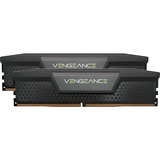 Corsair DIMM 64 GB DDR5-5600 Kit, Arbeitsspeicher schwarz, CMK64GX5M2B5600C40, Vengeance, XMP