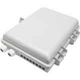 Digitus FTTH Verteiler Box für 16 LC/DX oder SC/SX Kupplungen, Spleißbox 