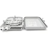 Digitus FTTH Verteiler Box für 16 LC/DX oder SC/SX Kupplungen, Spleißbox 