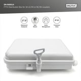 Digitus FTTH Verteiler Box für 16 LC/DX oder SC/SX Kupplungen, Spleißbox 
