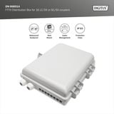 Digitus FTTH Verteiler Box für 16 LC/DX oder SC/SX Kupplungen, Spleißbox 