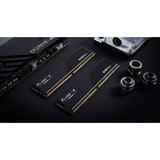 G.Skill DIMM 32 GB DDR5-5600 (2x 16 GB) Dual-Kit, Arbeitsspeicher schwarz, F5-5600J3636C16GX2-RS5K, Ripjaws S5, INTEL XMP