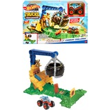 Hot Wheels Hot Wheels Monster Trucks Arena Smashers: Rhinomite Chargin, Spielfahrzeug 