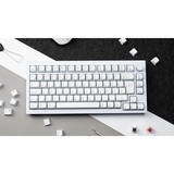 Keychron Q1 Version 1 Knob, Gaming-Tastatur weiß, DE-Layout, Keychron K Pro Brown, Hot-Swap, Aluminiumrahmen, RGB