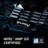 Kingston FURY DIMM 16 GB DDR5-6400  , Arbeitsspeicher weiß, KF564C32RW-16, Renegade, INTEL XMP
