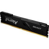 Kingston FURY DIMM 32 GB DDR4-3200  , Arbeitsspeicher schwarz, KF432C16BB/32, Beast, INTEL XMP