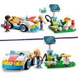 LEGO 42609 Friends E-Auto mit Ladestation, Konstruktionsspielzeug 