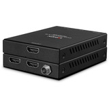 Lindy HDMI & IR Extender, HDMI Verlängerung schwarz, 50m, Cat.6, 18G 