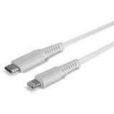 Lindy USB C an Lightning Kabel weiß
