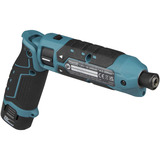 Makita Akku-Knickschlagschrauber TD023DSE, 7,2 Volt blau/schwarz, 2x Li-Ionen Akku 1,5Ah