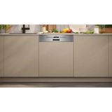 Neff S145EVS04E N50, Spülmaschine edelstahl (gebürstet), 60 cm, Home Connect