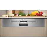 Neff S145EVS04E N50, Spülmaschine edelstahl (gebürstet), 60 cm, Home Connect