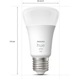 Philips HUE White E27, LED-Lampe Viererpack, ersetzt 60 Watt