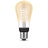 Philips HUE White Filament Lampe E27 Edison ST64 550 lm, LED-Lampe 