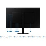 Samsung ViewFinity S80UD S32D800UAU, LED-Monitor 80 cm (32 Zoll), schwarz, UltraHD/4K, VA, USB-Hub