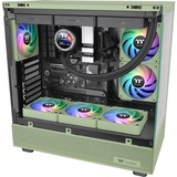 Thermaltake CT140 EX ARGB Sync PC Cooling Fan, Gehäuselüfter hellgrün, 3er Pack, 140 mm