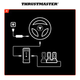 Thrustmaster T818 Black Edition, Lenkradbasis schwarz