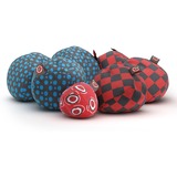 Zoch Crossboule Set Downtown, Geschicklichkeitsspiel blau/rot