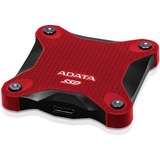 ADATA SD620 512 GB, Externe SSD rot, Micro-USB-B 3.2 Gen 2 (10 Gbit/s)