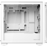 ASUS A23 PLUS TG ARGB , Tower-Gehäuse weiß, Tempered Glass