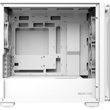 ASUS A23 PLUS TG ARGB , Tower-Gehäuse weiß, Tempered Glass